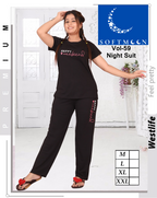 Premium T-shirt lower set | Softmoon Comet vol-59