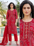 Vatican Discharge Print 3pc Regular Size Ethnic Combo
