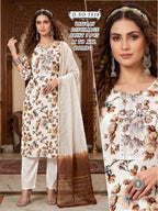 Vatican Discharge Print 3pc Regular Size Ethnic Combo