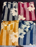 Heritage Floral Discharge Print Salwar Suit Set 3pc