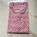 PC Cotton Printed Short Kurta