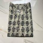 PC Cotton Printed Short Kurta
