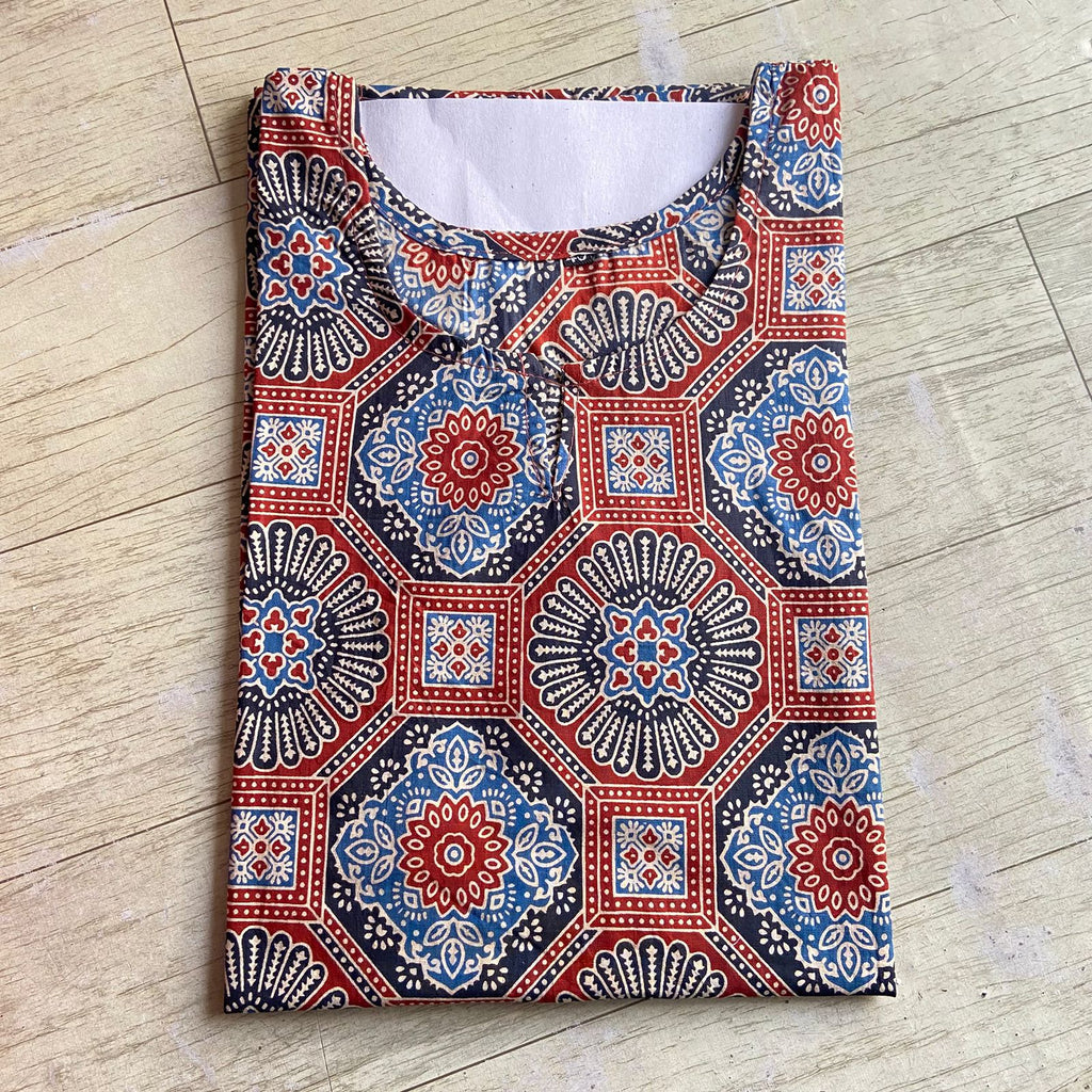 Premium 60-60 Cotton Short Kurti