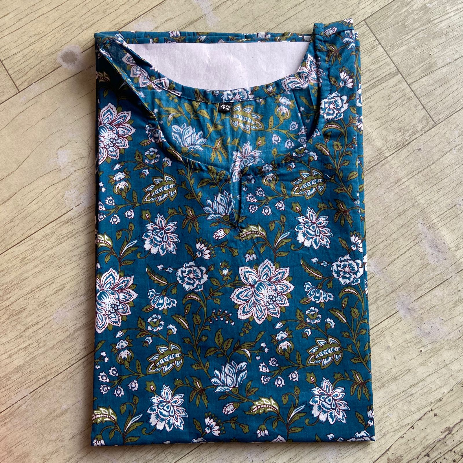 Premium 60-60 Cotton Short Kurti