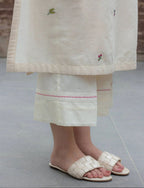 Premium Cotton Minimalist Hand-Embroidered Kurti & Pant Co-Ord Set Combo