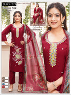 Exclusive Vatican Silk 3pc Suit Set