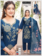 Exclusive Vatican Silk 3pc Suit Set