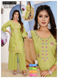 Designer Glass Roman Silk Co-Ord Set