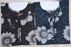 Women's Premium 22kg Heavy Rayon Printed Short Kurti / Top with Shoulder Tie-Up