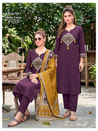 Traditional Dhabu Cotton Suit Set with Full 2.15m Mal Cotton Dupatta