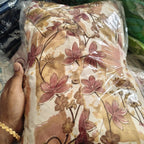 Women Floral Printed Rayon 14KG Collar A-Line Kurta Palazzo Co-Ord Set