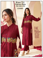 Vatican Fabric Embroidered Co-Ord Set
