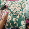 Rayon 14 KG Printed A-Line Kurti & Plazo Co-Ord Set