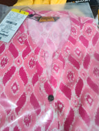 Ikkat Print Liva Approved Rayon Kurti