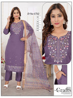 Kashmiri Embridery Vetican 3pc